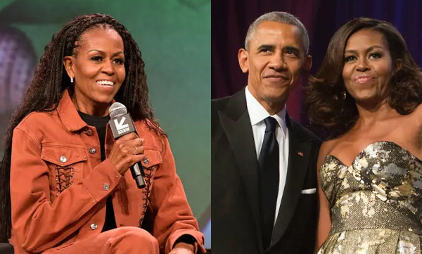 Michelle Obama breaks silence on rumors she and Barack are getting divorced