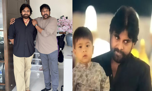 Chiranjeevi shares health update on Pawan Kalyan’s son Mark Shankar