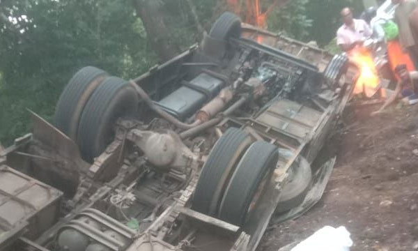 One dead, dozens injured as pilgrim bus overturns in Kanamala