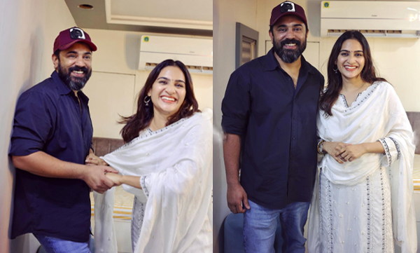 Aditi Ravi shares picture with nivin pauly