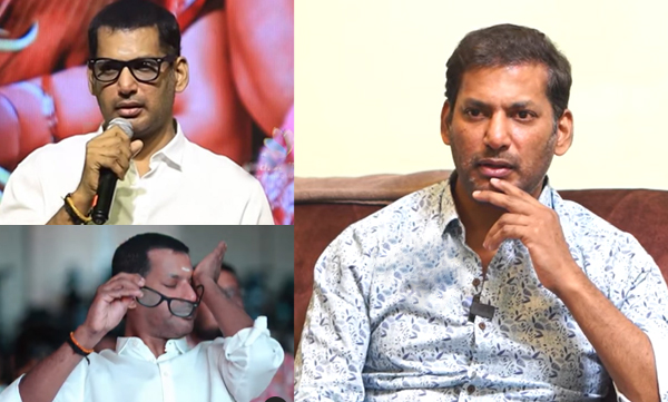 Vishal breaks silence on vishal's viral video