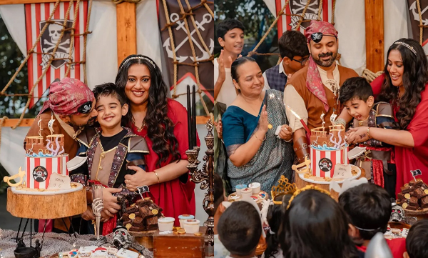 Kunchakko boban's son izahaak birthday celebration goes trending