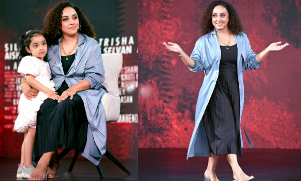 Pearle maaney about his daughter sharing the same stage