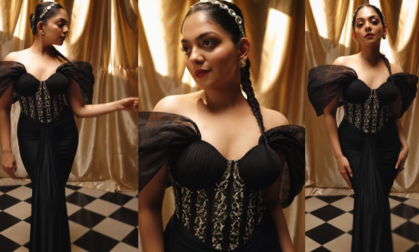Ahana Krishan in black gown goes trending