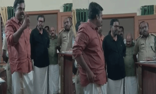 mla-janeesh-kumar-releases-man-taken-into-custody-by-forest-department