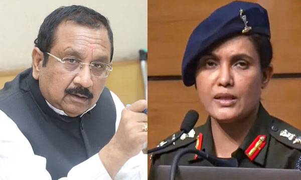 Hate speech against Sophia Qureshi: Minister booked, may be arrested