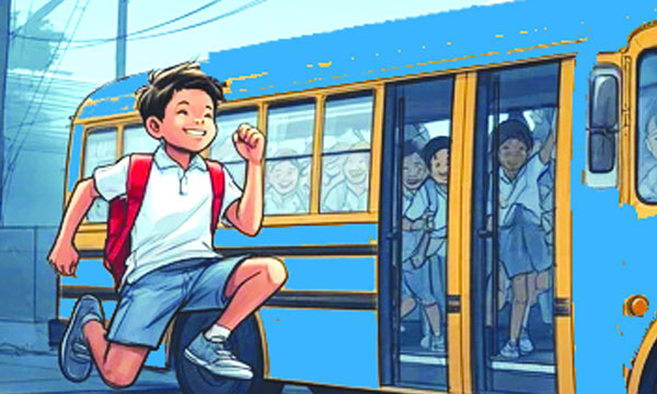 Strict action if children are not carried in private buses