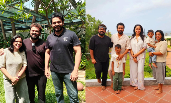 Tharun moorthy shares picture with suriya and karthi