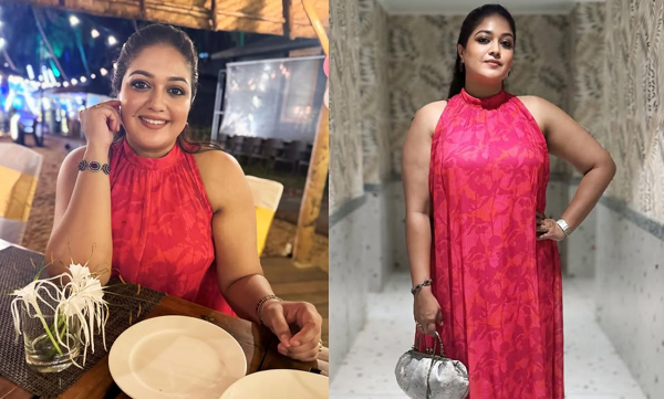 meghana-raj-sarja-on-wearing-a-sleeveless-dress-after-four-years