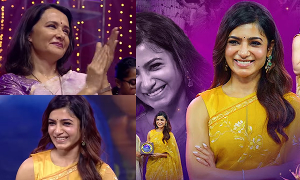 Amala Akkineni applauds with pride at Samantha Ruth Prabhu's emotional speech
