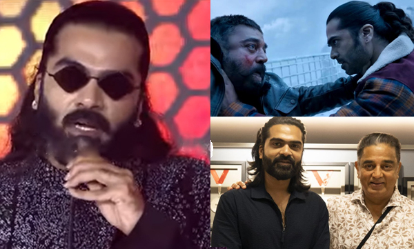 Chimbu about action scene with kamal hassan