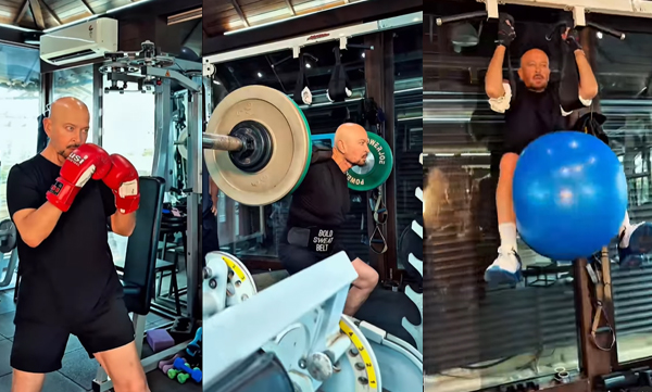 Filmmaker Rakesh Roshan performs intense workout at 75, Hrithik Roshan react
