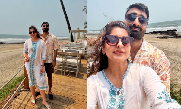 Meera nandhan shares new picture with husband sreeju 