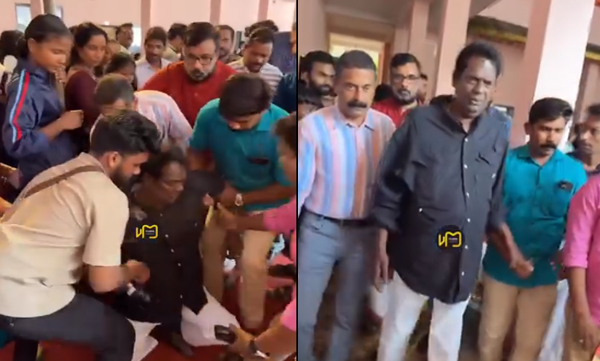 social-media-criticising-salim-kumars-rude-behaviour-after-falling-while-walking-to-the-stage