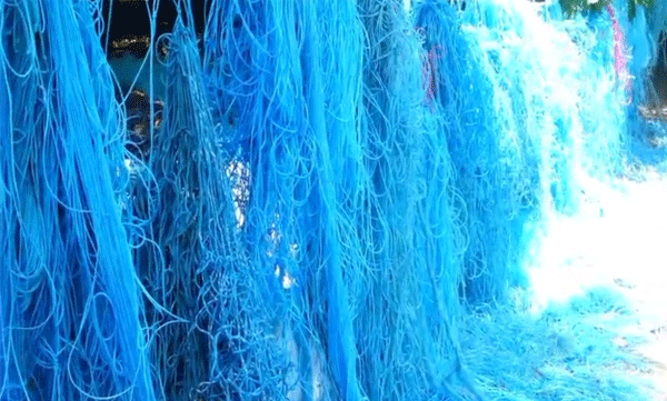 Ship accident off the coast of Kochi: Fishing nets are widely damaged after hitting a container