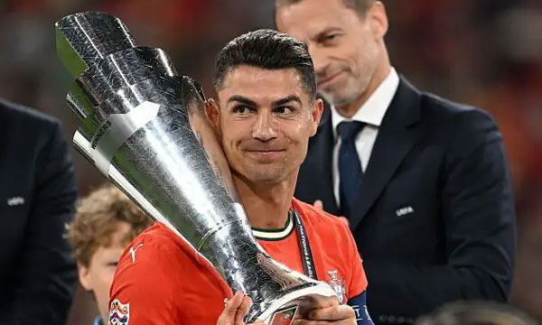 beat Spain in a shootout; Portugal won the Nations League title; Christiano in tears