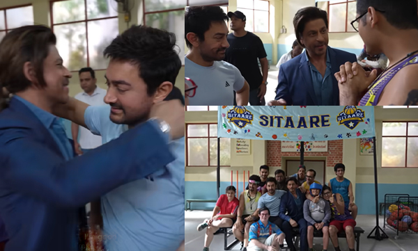 Shah Rukh Surprises The Sitaare movie team
