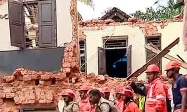An old building collapsed in Kodakara; All three migrant workers who were evacuated died