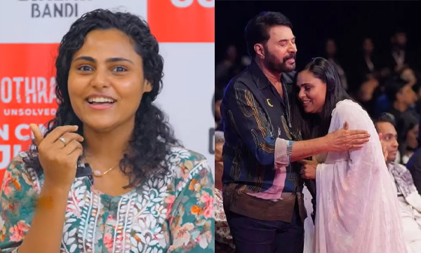 Vincy Aloshious about her name change and mammootty (Image Source: Youtube)