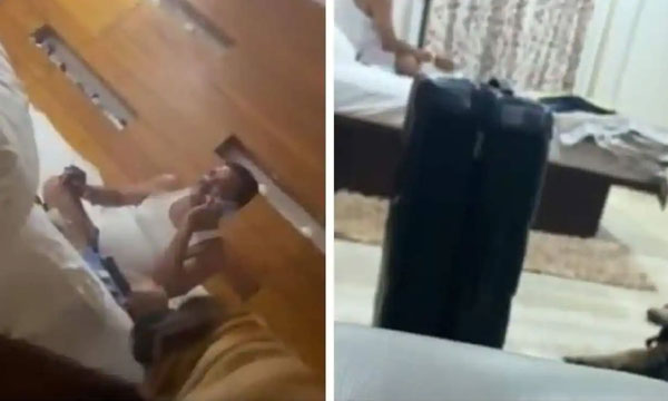 Video shows Sena MLA with cash-filled-luggage day after tax notice  