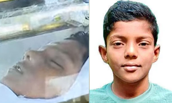 Mithun returns to his school; People flock to Thevalakkara school to see him for the last time