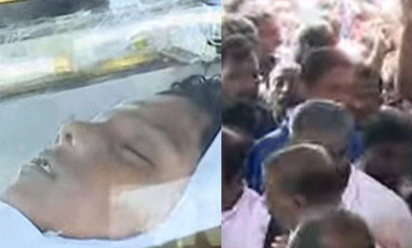 Mithun, the country's most famous hero: His younger brother lit the pyre