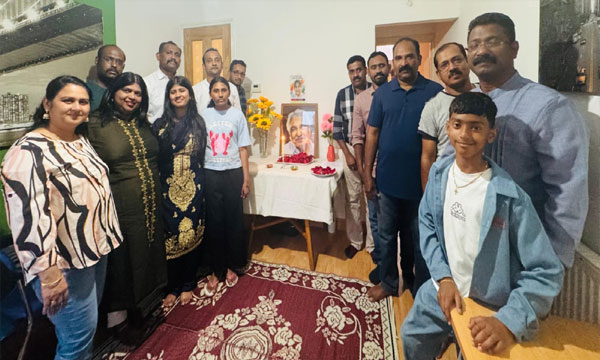 Oommen Chandy Remembrance;  Chandy Oommen attended the function