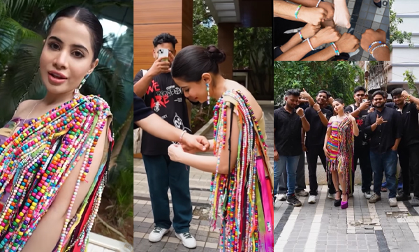 Urfi Javed sweet gesture towards papparazi