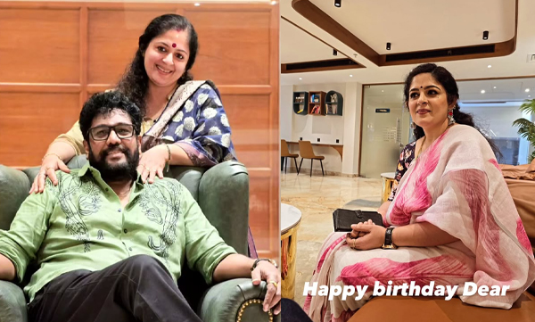 Shaji Kailas sends heartfelt birthday wishes to his beloved wife Annie