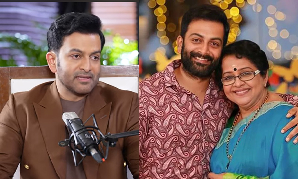 Prithviraj Sukumaran calls his mother 'Hero', recalls father's untimely demise