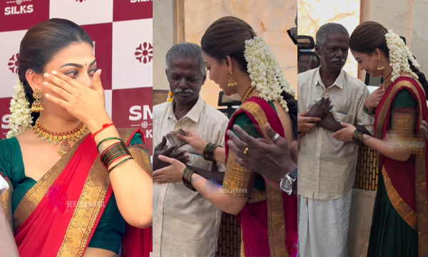 Anusree's emotional gesture aganist an old men makes our heart happy