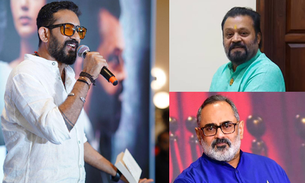 Pravin Narayan aganist Suresh Gopi and Rajeev Chandrasekhar