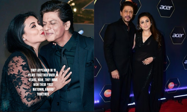 Shah Rukh Khan and Rani Mukerji received their first National Film Awards after 30 years in the industry
