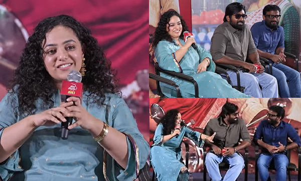 Vijay Sethupathi mass reply to nithya menen  