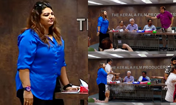 Sandra Thomas gets angry on film producers election