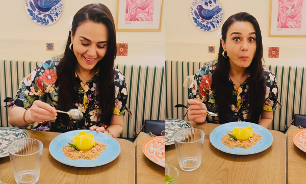 Preity Zinta praises coccolo italian restaurant 