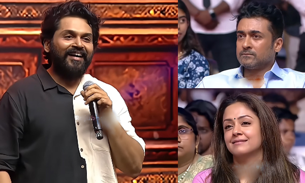 Karthi about jyothika's support on suriya