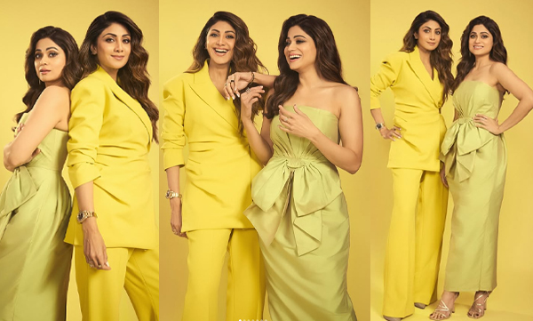 Shilpa Shetty and Shamita Shetty celebrate Raksha Bandhan in style