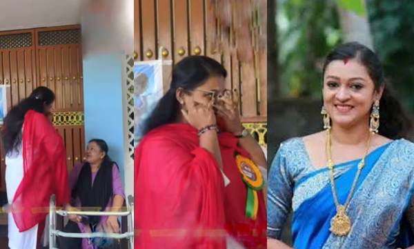 Divya Nair bursts out when she sees aparna nair's mother