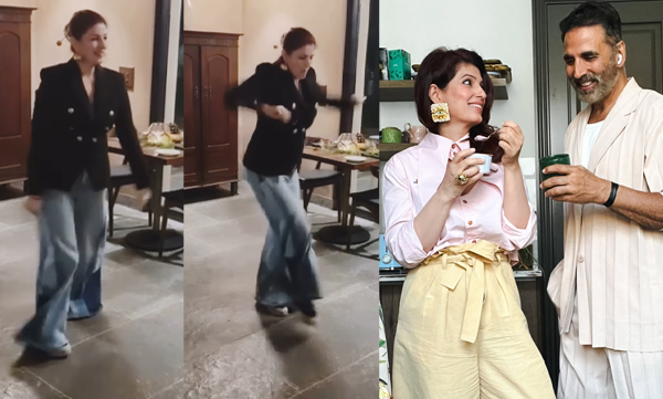 Twinkle Khanna's Tamma Tamma dance and akshay Kumar roasts her ‘questionable’ talent