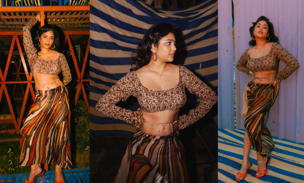 Srinda shares hot and spicy pictures through social media