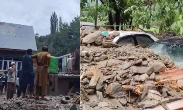 Cloudburst again in Kashmir; Flash floods and landslides in Kathua, 4 dead