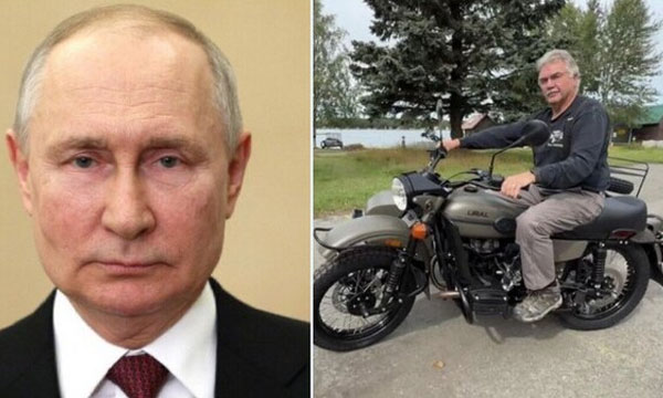 Putin ‘personally gifts’ Ural bike to ‘random' man during his Alaska visit