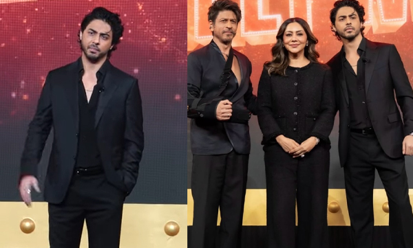 Aryan khan on his debut speech at 'The Bads of Bollywood' preview