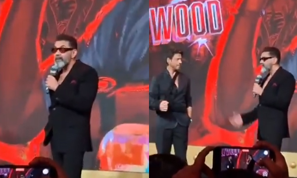 bobby-deol-complains-to-shah-rukh-khan-video-goes-viral