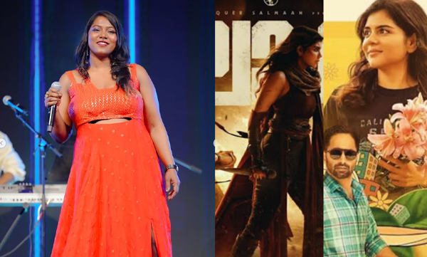 Sayanora Philip as voice artist for kalyani priyadarshan in her latest movies