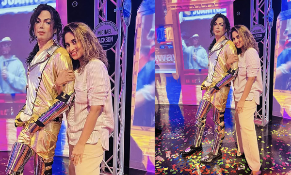 Shalini Ajith Kumar with Michael Jackson (Image Source: Instagram)