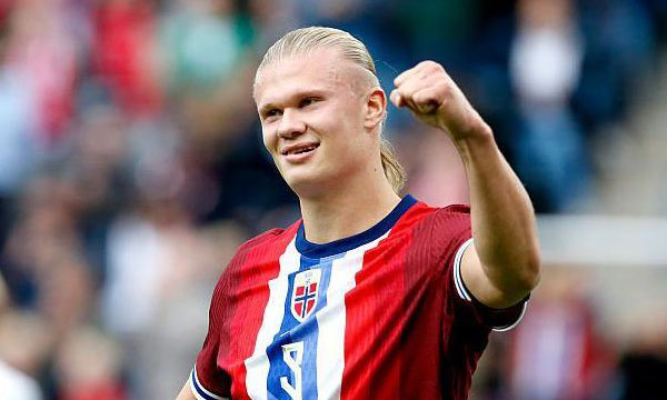 Erling Haaland scored five goals