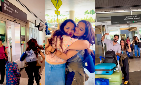 Gopika anil and govind padmasoorya meets her sister keerthana in US