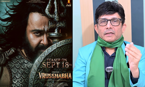 KRK insults Mohanlal on social media platform